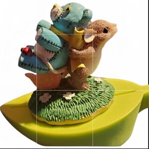 "The Big Winner" Teeny Tiny Tails Collectable Fitz & Floyd 80/10 Charming Tails